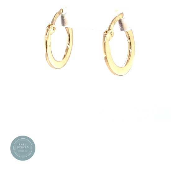 Pat's Jewels Boucles d'oreilles pour femmes 14 carats - 14 mm - Or