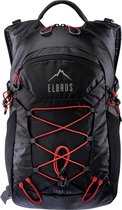 Elbrus Backpack - Unisex - zwart - rood