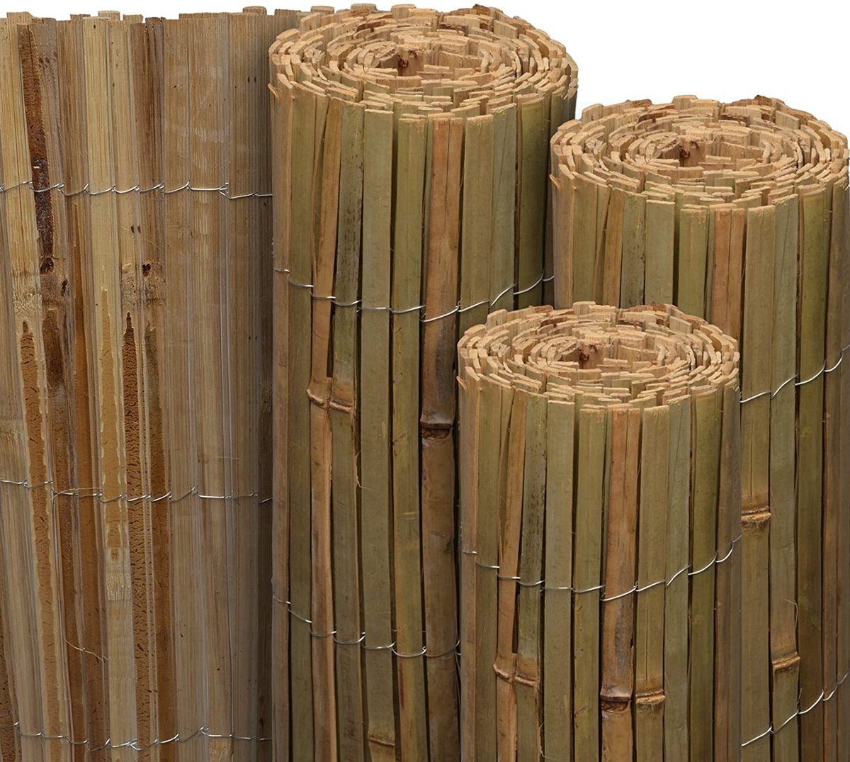 Sol Royal Premium Bamboe Tuinscherm 200x250cm Donkerbruin B23 - Geharde Bamboestokken 2-3cm Hoge Kwaliteit, Weerbestendige Privacy Scherm Bamboe Binnen & Buiten Balkonscherm
