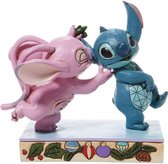 Disney Traditions Mistletoe Kisses Stitch & Angel