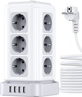 Stekkerdoos Meervoudige Stekkerdoos met USB-Laadpoorten