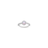 Thomas Sabo Damen-Damenring 925er Silber 1 Glasstein 50 Zilver 32019494