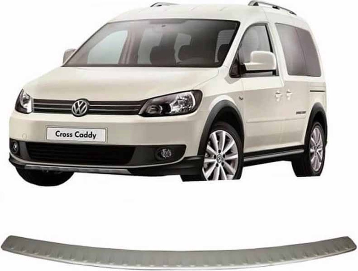 VW CADDY II + III Bumper bescherming │Bumperbeschermers │Achterbumper beschermer bj 2003-2015
