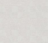 AS Creation Titanium 3 - Glanzend geometrisch behang - Grafisch - wit grijs - 1005 x 53 cm