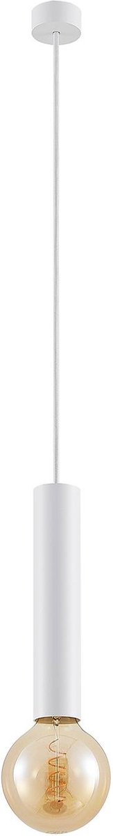 Arcchio - hanglamp - 1licht - aluminium - H: 27 cm - E27 - wit