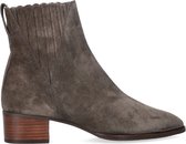 Pertini 26206 Enkellaarsjes - Enkelboots met rits - Dames - Taupe - Maat 39