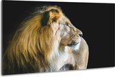 Peinture -Lion vigilant, 2 tailles, impression premium, décoration murale