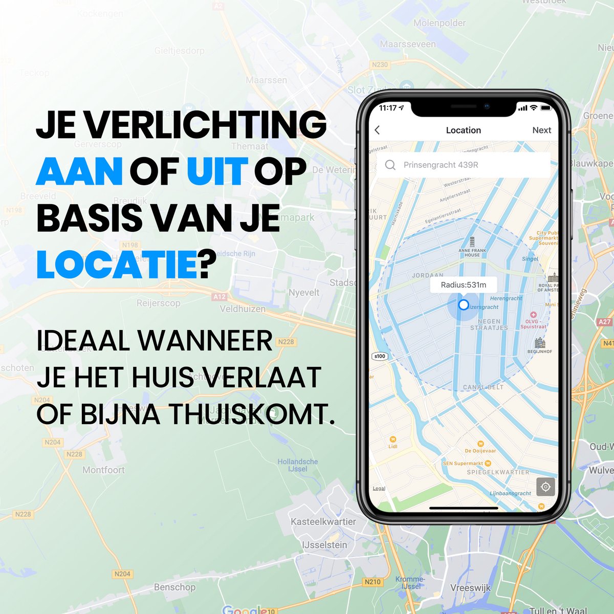 Slimme Stekker Wifi 3x Wit - Smart Plug met App, Google Home, Alexa, Aan/uit Knop, 2200W, 10A - Afbeelding 4