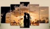 diamond painting 5 luik romantisch