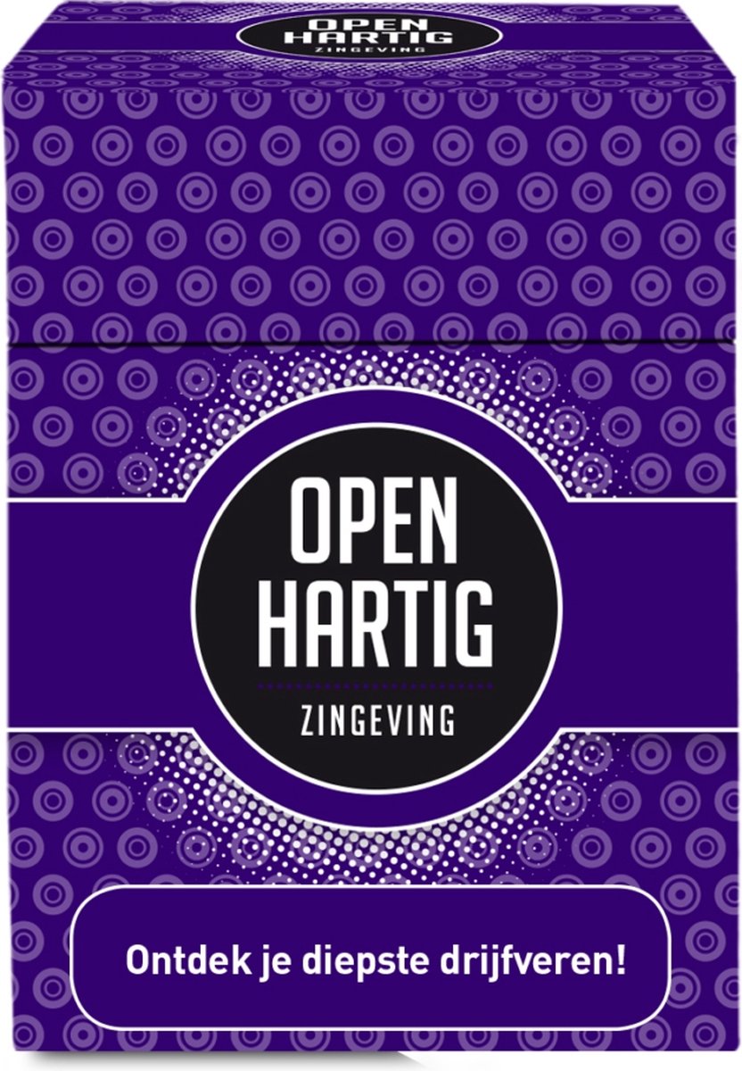 Openhartig Zingeving - Nederlandstalige Gespreksstarter - Open Up!