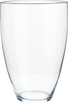 Giftdecor Vaas 29 X 22,5 Cm Glas Transparant