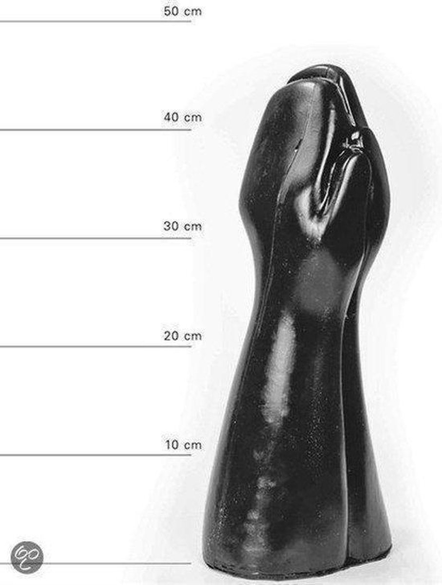 All Black Fisting Dildo 42 Cm Zwart Bol