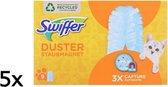 5x Swiffer duster navulling | Trap & Lock | Voordeelpakket | 5x 9 navullingen | Houdt tot 3 keer meer stof en haar vast | Duster handvest NIET inbegrepen | Huisdier haar verwijdere