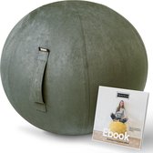 Fruscle® 75 cm Zitbal - Ergonomische bureaustoel - Thuiskantoor zitzak - Rugpijn - met Ebook