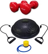 Tunturi - Fitness Set - Balanstrainer - Balance Trainer & 2 x 3 kg Gewichten