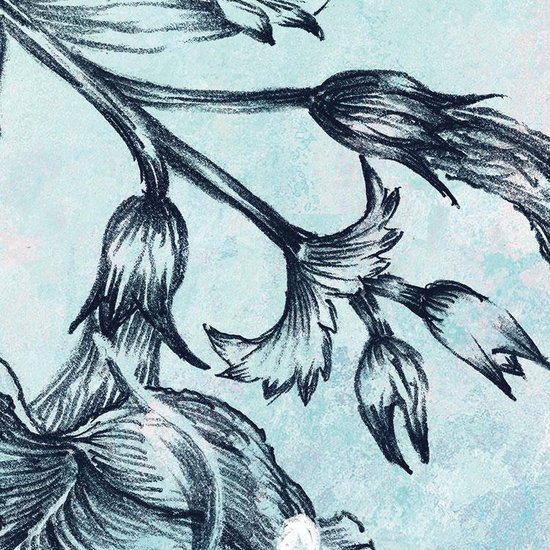 Papier peint photo Komar Windflowers Fleece 368x248cm