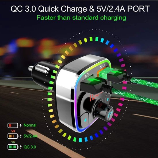 FM Zender Transmitter Adapter Bluetooth, premium quality.