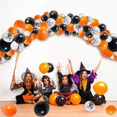 MagieQ Halloween Papieren confetti ballonnenboog Feest Decoratie Versiering – Verjaardag - Helium, Latex, Folie & Papieren Confetti Ballonnen Boog