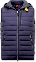 Trendy Bodywarmer Heren - Blauw