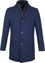 Suitable Geke Coat Donkerblauw - maat 48