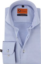 Suitable - Overhemd Blauw 199-3 - 40 - Heren - Slim-fit