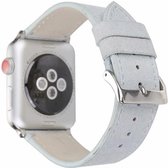 Luxe Lederen Armband Bandje Geschikt Voor Apple Watch Series 1/2/3/4/5/6//7/SE 42/44/45 mm Horloge - 42mm/44mm/45mm iWatch Sportband Armband Polsband Strap Band - Sport Watchband -