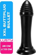 Lusty XXL Buttplug Bullet - 28 cm - Grote Buttplug - Anaalplug - Anaaltoys - Seksspeeltjes - Sex Toys