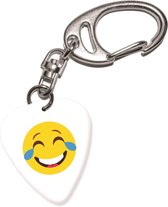 Plectrum sleutelhanger Lachende Smiley