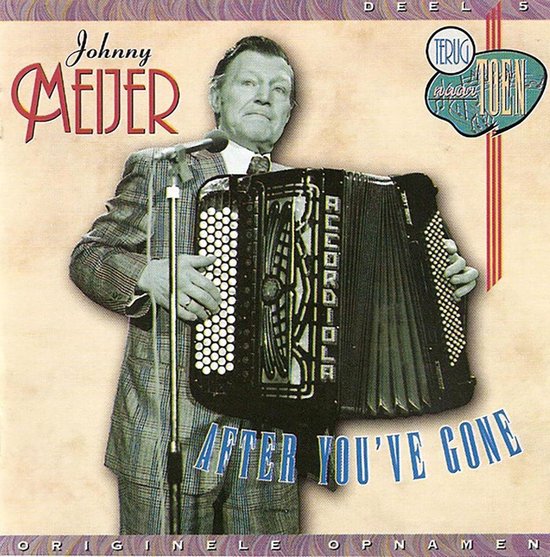 JOHNNY MEIJER - After you've gone