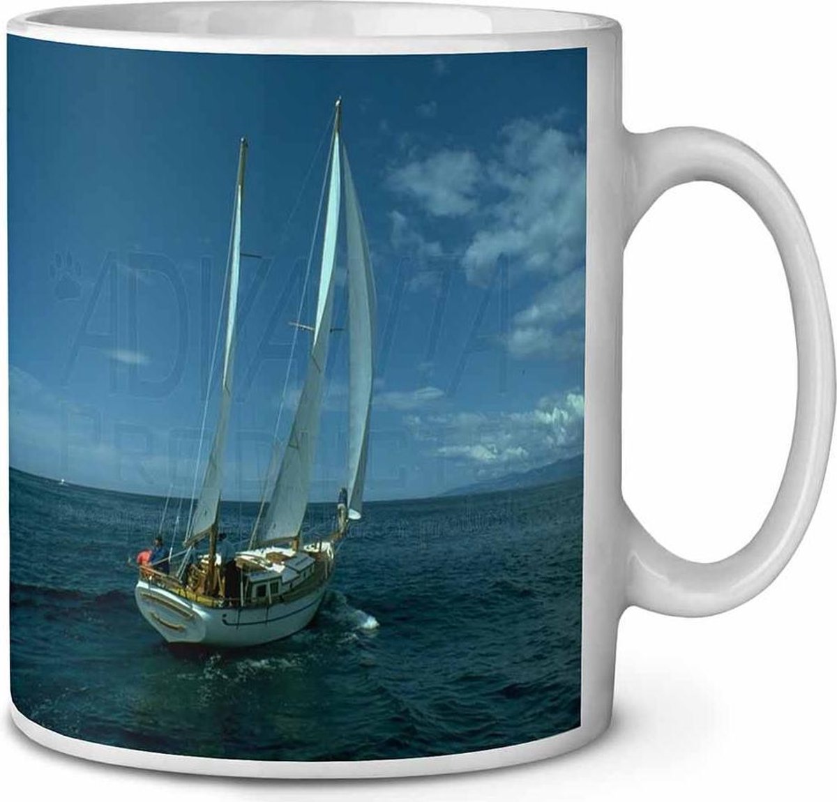 Zeilboot Koffie-thee mok