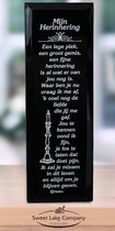 SLC-Wat ik je zeggen wil...-gedichten spiegel-In Memoriam-Mijn Herinnering