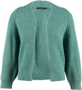 River Woods Korte blauwe cardigan in blauw