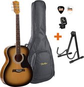 Akoestische gitaarpakket Richwood Artist Series RA-12-SB-SET