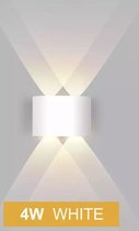 Wandlicht - Lamp - Verlichting - Wit - 4 WAT