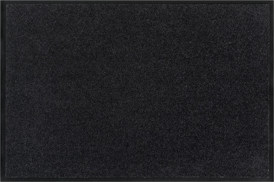 MD Entree - Schoonloopmat - Colorit - 90 x 250 cm - Zwart