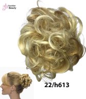 Messy Haarstuk Bun #22h613 | Haar wrap extension | Haarstuk Clip-In Twist Bun | Hair Bun | Haarstuk Hair Extensions Donut Ponytail Messy Bun - 40 Gram