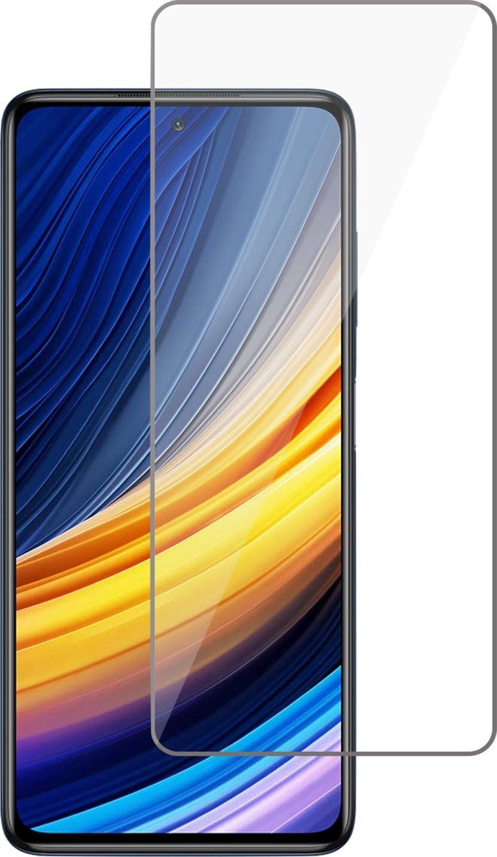 Screenprotector geschikt voor Xiaomi Poco X3 Pro - Beschermglas - Glas Screen Protector