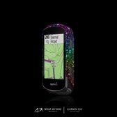 Garmin - Edge 1030 - Fietscomputer skin - Rainbow Reflective