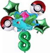 Bulbasaur pokemon Ballonpakket Droom Thema Party Decoratie Bulbasaur Verjaardagsfeestje nummer 8