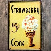 Retro Muur Decoratie uit Metaal Vintage Kitchen Signs 14