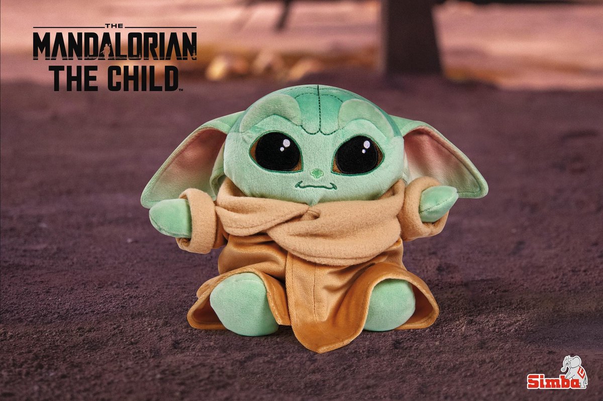Star Wars The Child Knuffel - Baby Yoda Speelgoed - The Mandalorian  - Pluche - 30 cm — afbeelding 4