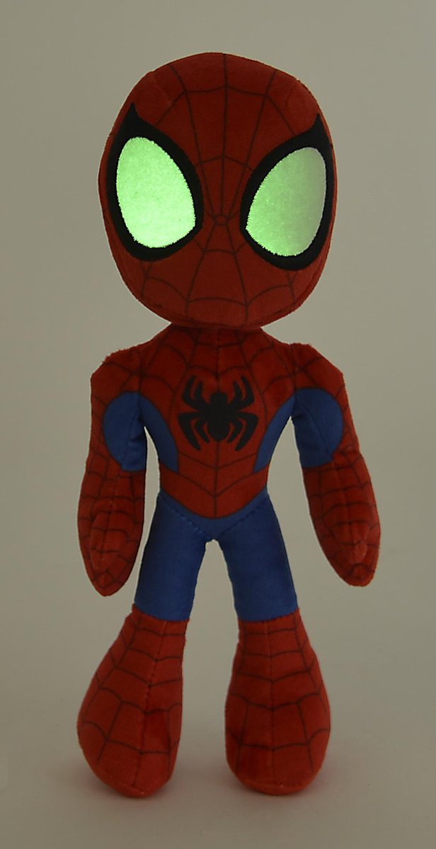 Disney - Spiderman - Spidey met Glow in the Dark Eyes - 25cm - Alle leeftijden - Knuffel — afbeelding 5
