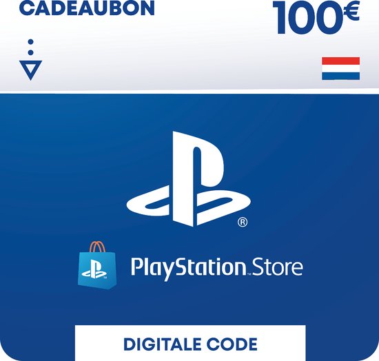 100 euro PlayStation Store tegoed - PSN Playstation Store Kaart (NL)