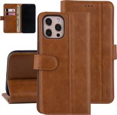 UNIQ Accessory iPhone 12 Pro Max Book Case hoesje - Bruin - PU leather