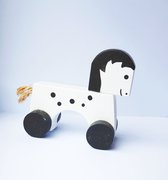 Houten Paard - speelgoed - manege - rijdend paard - pony - houten speelgoed - 1PK