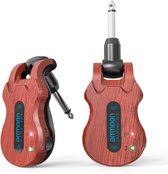 Hoobi® 5.8GHz Draadloos Gitaarsysteem - Gitaarzender - Gitaar Spelen zonder kabel- Sound Transmitter