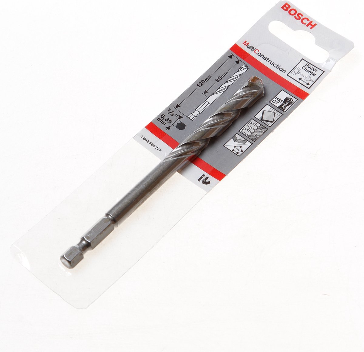Foret De Centrage Bosch HSS-G 100 - Pour Scie Trépan Et Perçage Précis