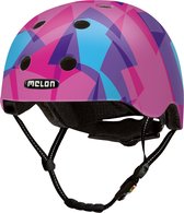 Partychimp Fietshelm Urban Active Roze/blauw Mt 52 - 58 Cm