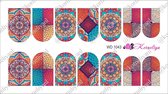 Water Decal - Nail Wrap WD 1043