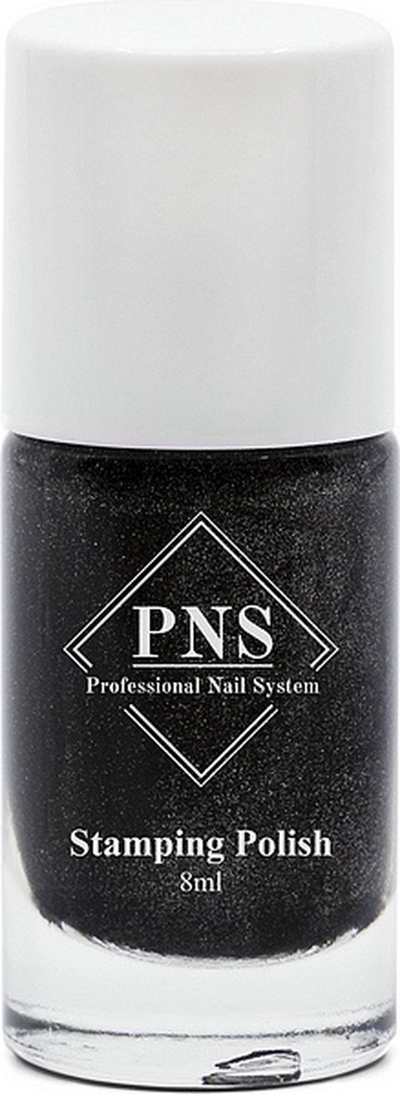 Goedkoopste PNS Stamping Polish No.32 Holografisch Zwart
